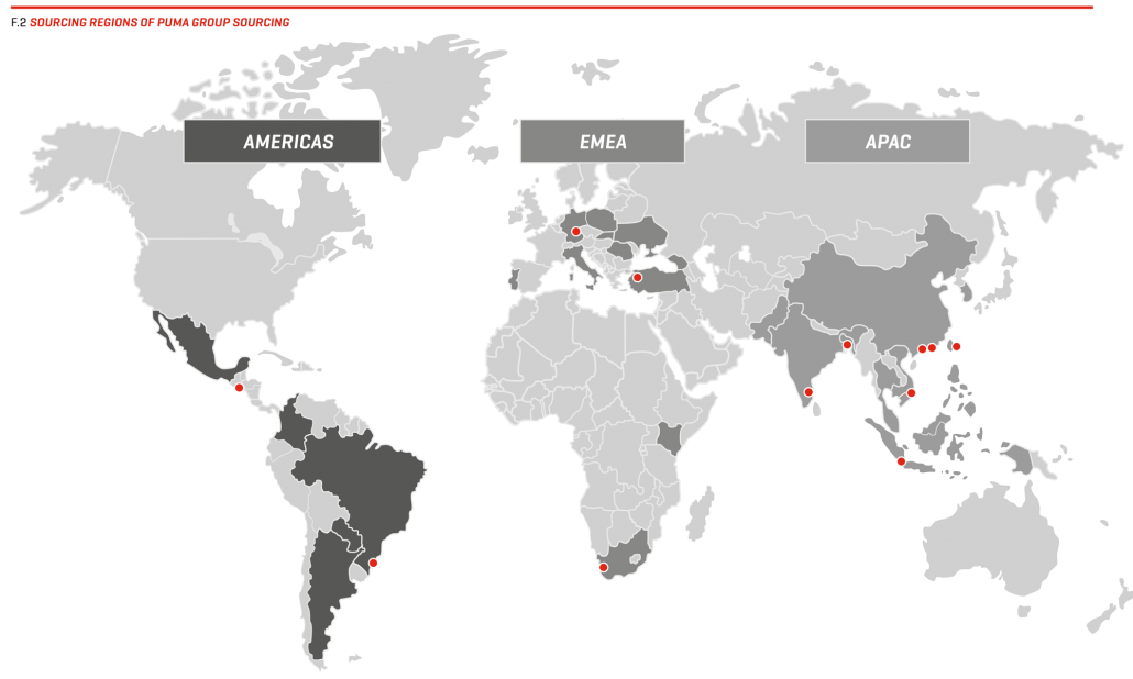 Puma outlets outlet 501 map