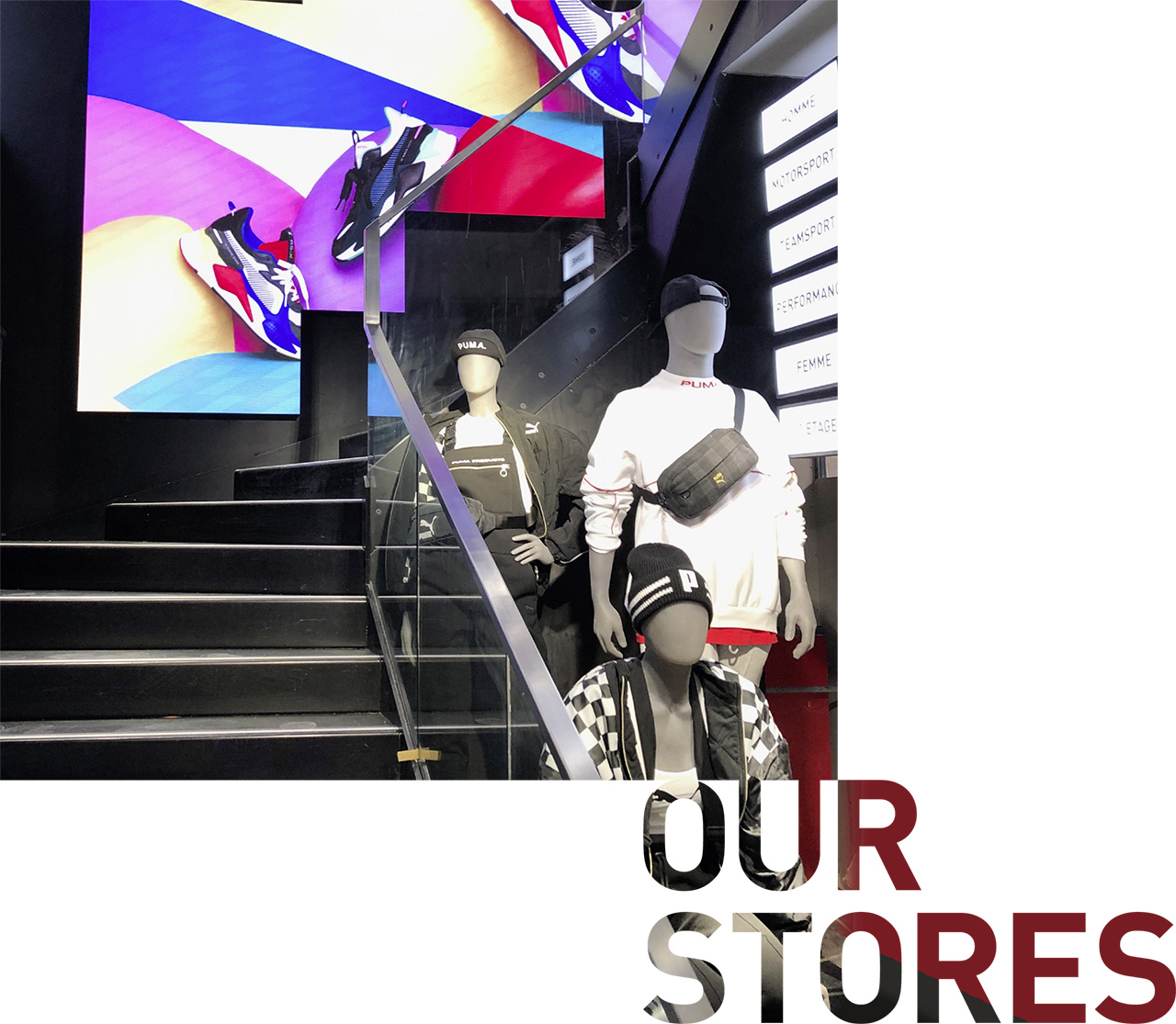 Our Stores PUMA Annual Report 2018