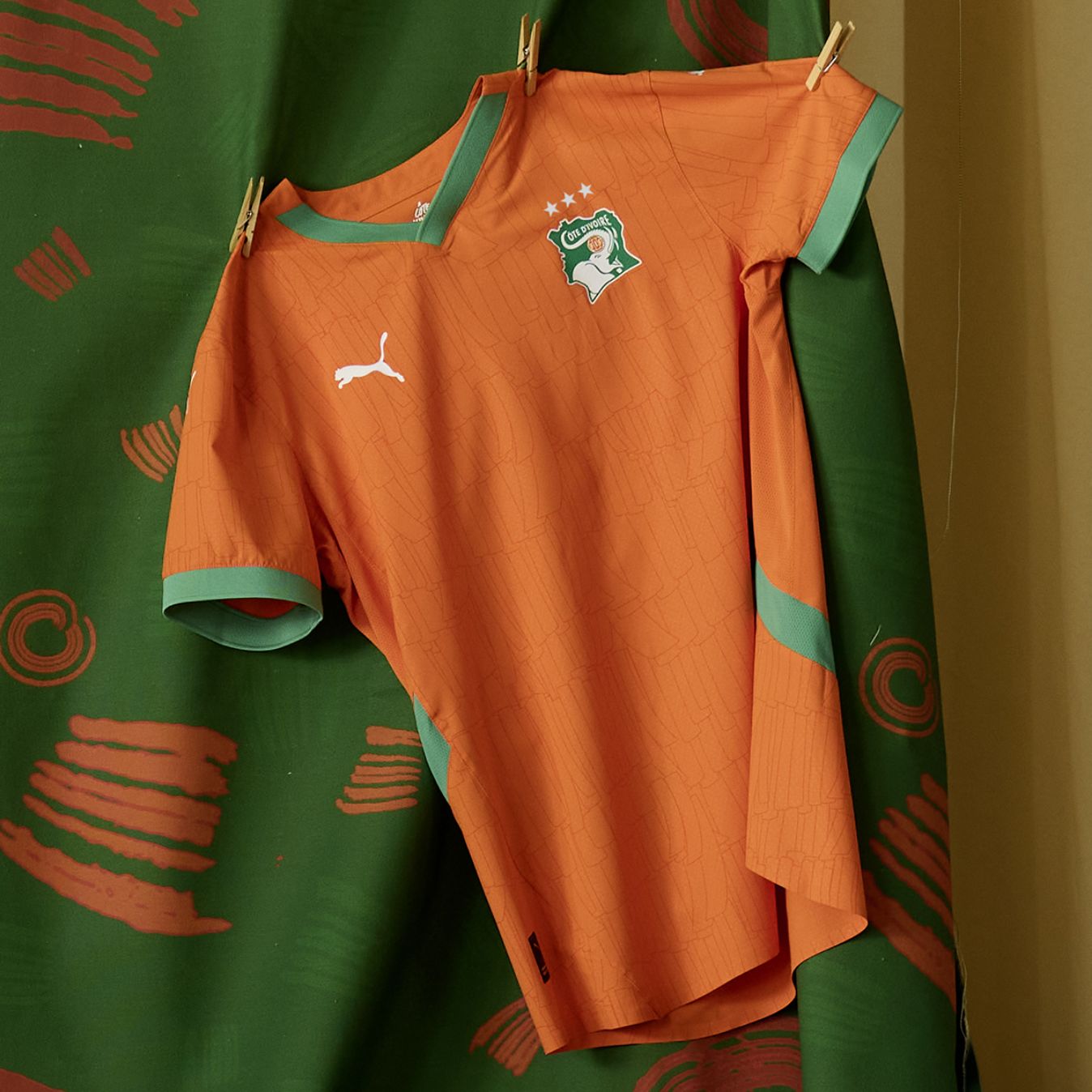 Fußballtrikot der Elfenbeinküste