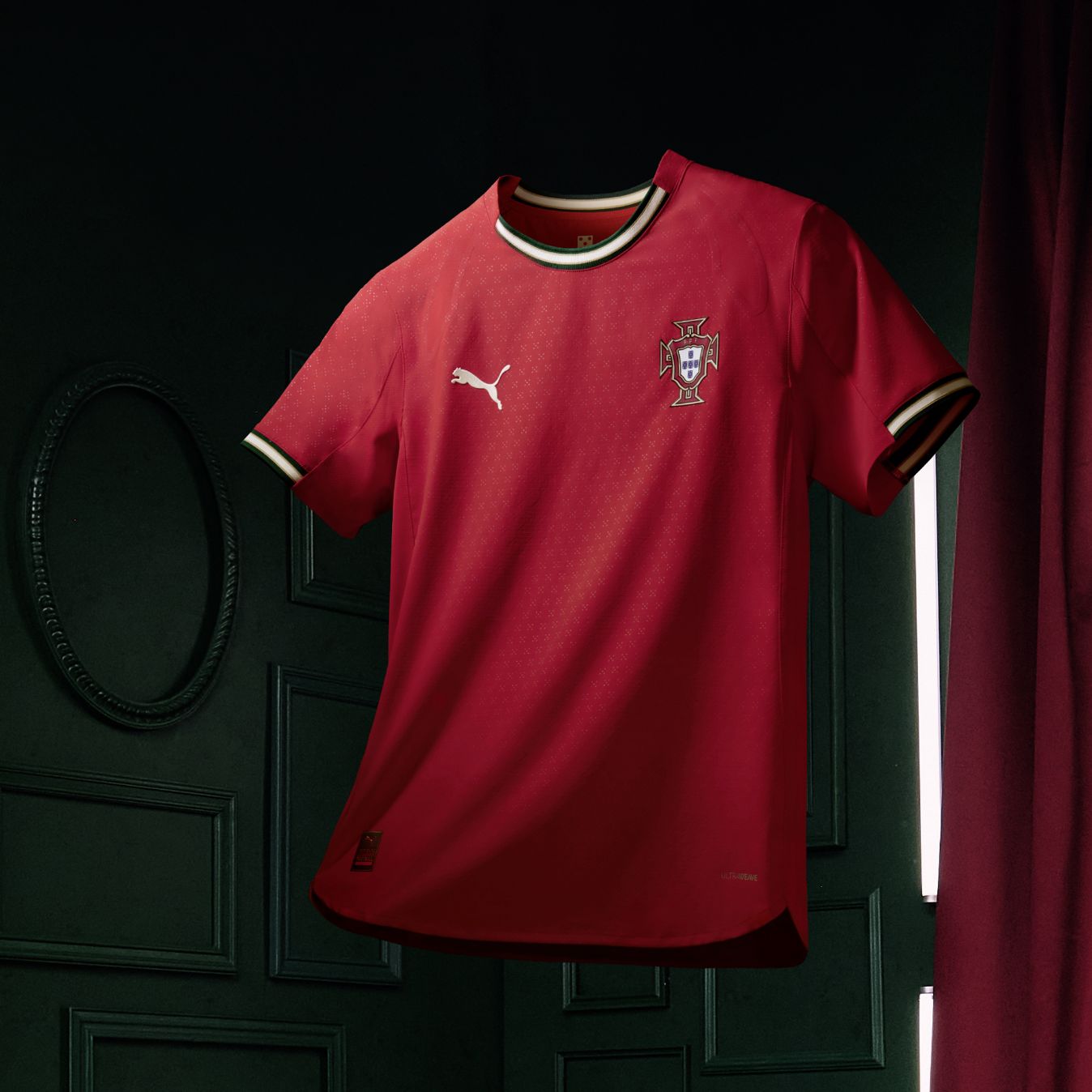 Neues portugiesisches Trikot mit dem PUMA-Logo