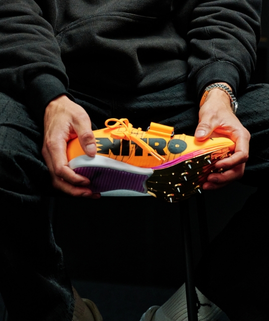 Close-up of NITRO™ shoes